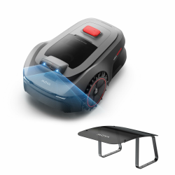 MOVA ViAX 250 Mähroboter mit Garage, Empf. 250m², KI-unterstützte Auto-Mapping, U-förmige Bahnen, Hindernisvermeidung Dual-Vision, Besserer Kantenschnitt, Für Komplexe Gelände, Appsteuerung ViAX 250 + Garage Angebot bei HelloDeals