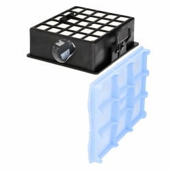 HEPA Filter + Motorfilter für Siemens VSZ31455 / VSZ 31455 / VSZ NEU von Microsafe® 1 HEPA- + 1 Motorfilter Angebot bei HelloDeals