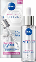 NIVEA Cellular Expert Filler Aufpolsterndes Hyaluron-Serum 30ml Hyaluron Serum 30 ml (1er Pack) Angebot bei HelloDeals