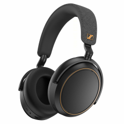 Sennheiser MOMENTUM 4 Wireless Noise Cancelling Headphones – Bluetooth Kopfhörer Headset für kristallklare Anrufe mit adaptiver Geräuschunterdrückung, Over-Ear, 60 h Akku, faltbar, Schwarz/Kupfer Angebot bei HelloDeals