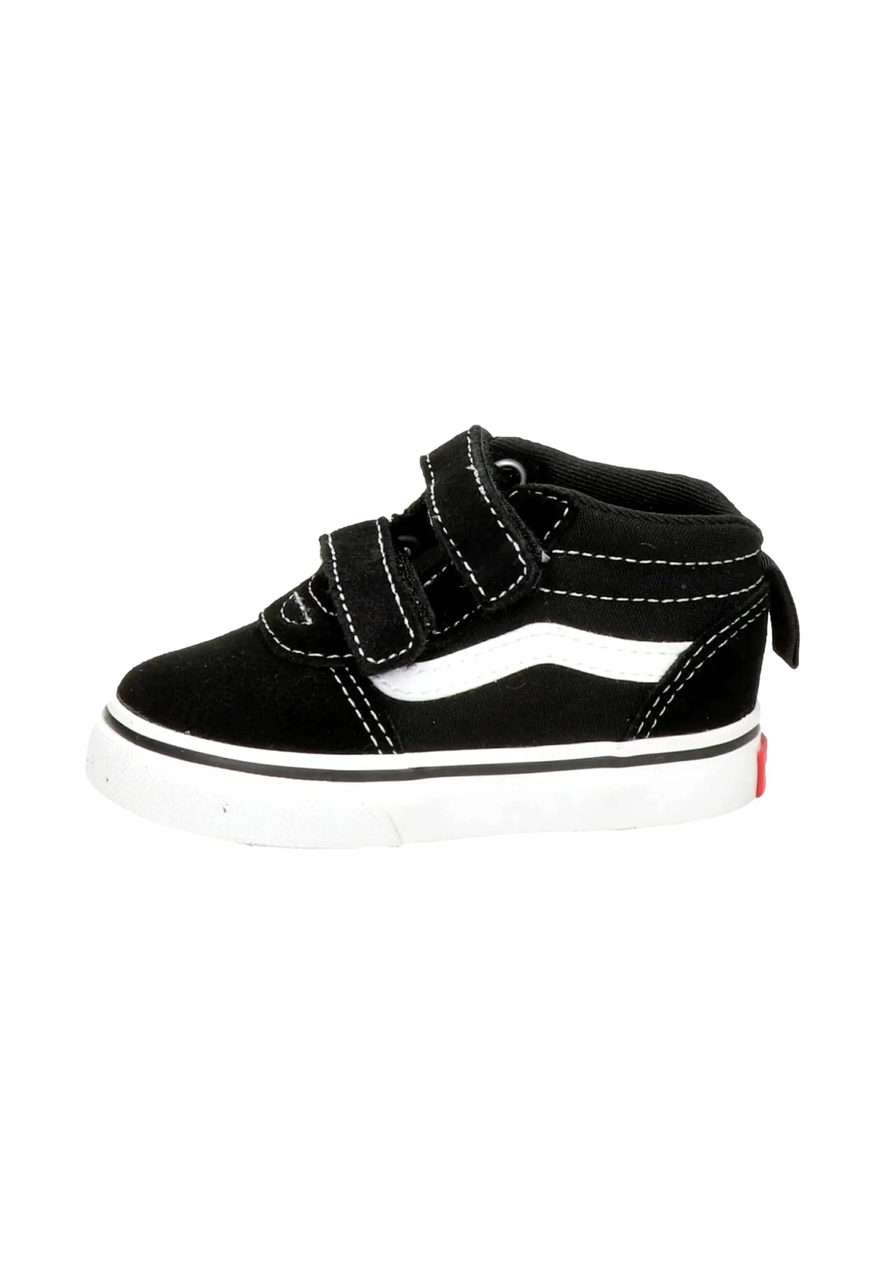Vans Unisex Kinder Ward Mid V Sneaker 33 EU Black And White Angebot bei HelloDeals