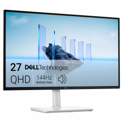 Dell 27 Plus Monitor - S2725DSM, QHD (2560x1440), 144Hz, IPS, 1ms MPRT, AMD FreeSync, 99% sRGB, Höhenverstellbar, Eingebaute Lautsprecher, DisplayPort, HDMI, 3 Jahre Garantie, Weiß Angebot bei HelloDeals