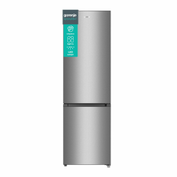 Gorenje RK 4182 PS4 Kühl-Gefrier-Kombination/ Höhe 180 cm/ Kühlen 198 L/ Gefrieren 66 L/ Gemüsefach/ 39dB/ LED Beleuchtung/ HxBxT: 180 x 55 x 55,7 cm / Grau 180cm E Silber Angebot bei HelloDeals