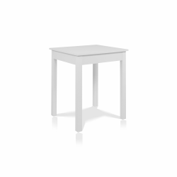 smart Esstisch 60x67 cm Weiß, kompakter Küchentisch, Esszimmertisch aus Holzwerkstoff, Kleiner moderner Tisch für bis zu 4 Personen Weiß Eckig 60x67 cm Angebot bei HelloDeals