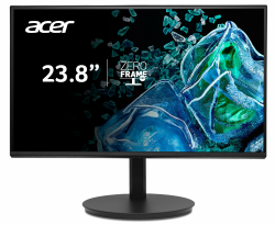 acer CB242Y G Monitor 23.8 Inch (60 cm Screen) Full HD, IPS, 120Hz HDMI/DP, 75Hz VGA, 1ms (VRB), HDMI 1.4, VGA, Height Adjustable, Rotatable, AdaptiveSync 23.8 Zoll 1920 x 1080 Pixel 120Hz Angebot bei HelloDeals