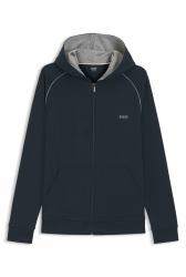 BOSS Herren Mix&match Jacket H 10259917 01 Loungewear Jacket (1er Pack) XL Dunkelblau Angebot bei HelloDeals