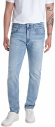 Replay Herren Jeans Grover Straight-Fit mit Comfort Stretch 31W / 30L Light Blue 010 Angebot bei HelloDeals