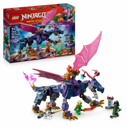 LEGO NINJAGO Rontu der Meisterdrache -Bewegliche Drachen-Figur mit Shootern - 4 Minifiguren, inkl. Lloyd, Sora & Wyldfyre - Ninja-Spielzeug für Kinder - Geschenk für Jungen ab 7 Jahren - 71842 Angebot bei HelloDeals