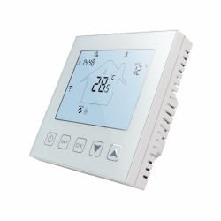KETOTEK Smart Thermostat Fussbodenheizung Elektrisch WiFi 16A Kompatibel mit Alexa, Raumthermostat Elektrische Fußbodenheizung Digital WLAN 230V mit Smart Life/Tuya APP Steuerung, Weiß, Unterputz 16A Fussbodenheizung Elektrisch Weiß Angebot bei HelloDeals