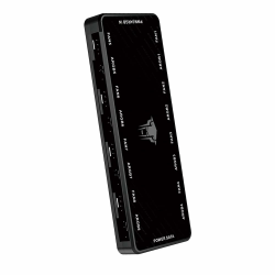 JL8 ARGB PWM Fan HUB, Supports 8 Groups of Fans, 8-Port 4-Pin PC Fan Controller, 5V-3Pin ARGB Hub, Magnetic Suction Backboard 8Ports Angebot bei HelloDeals