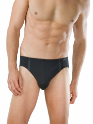 Schiesser Herren 3 PACK Slips mit weichem Bund - Essentials XXL Schwarz_205221 Angebot bei HelloDeals