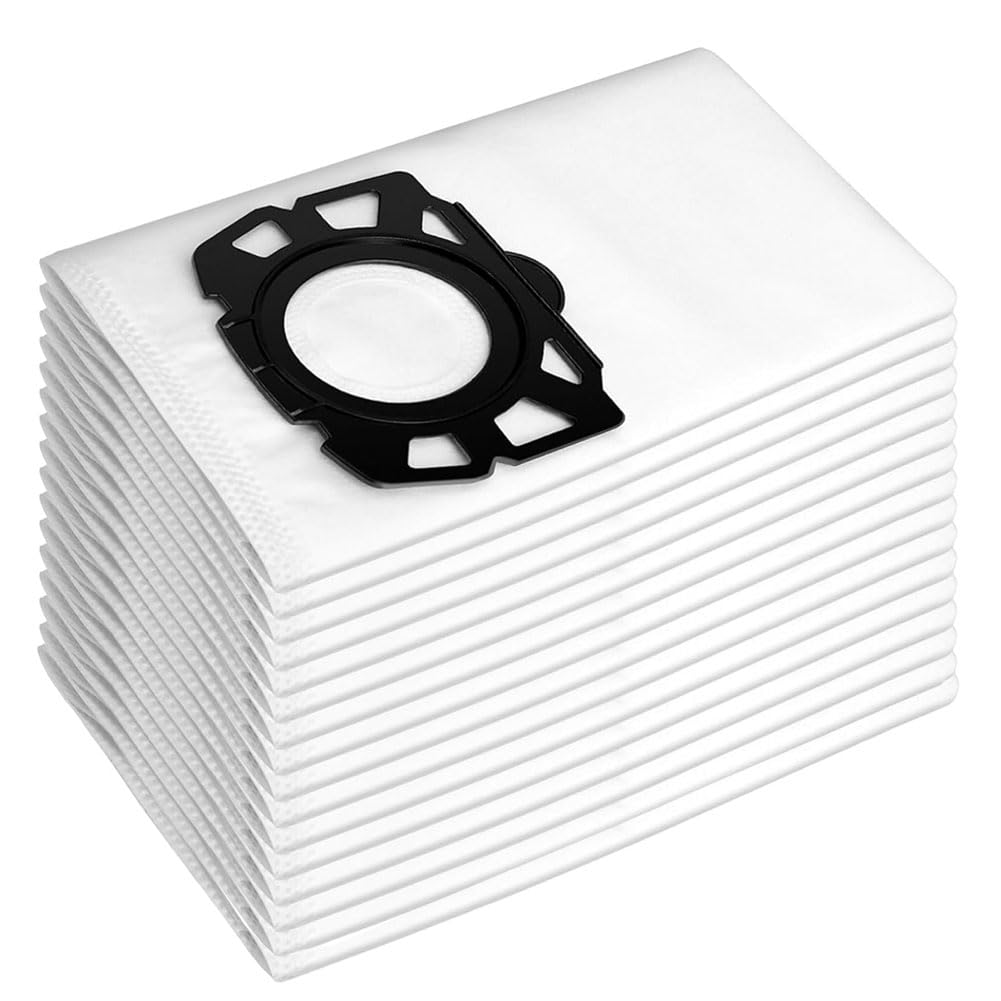 Foho 16 Stück KFI 487 Staubsaugerbeutel für Kärcher WD4 WD5 WD6 WD5 P WD6 P MV4 MV5 MV6 KWD4 KWD5 KWD6 KNT4 WD4.200 bis WD5.800 SW5.100 SE6.100 Staubsauger, Ersetzt 2.863-006.0 kompatibel mit Kärcher WD4/5/6/KFI 487 Angebot bei HelloDeals