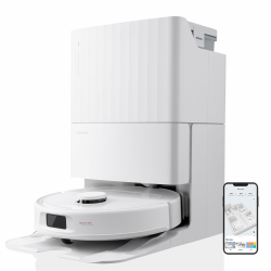 roborock QrevoS Saugroboter mit Saugleistung von 7000Pa, PreciSense LiDAR Navigation, 45 dB(A) leises Trocknen (Weiß) (Generalüberholt) Roborock Qrevos Weiß Angebot bei HelloDeals