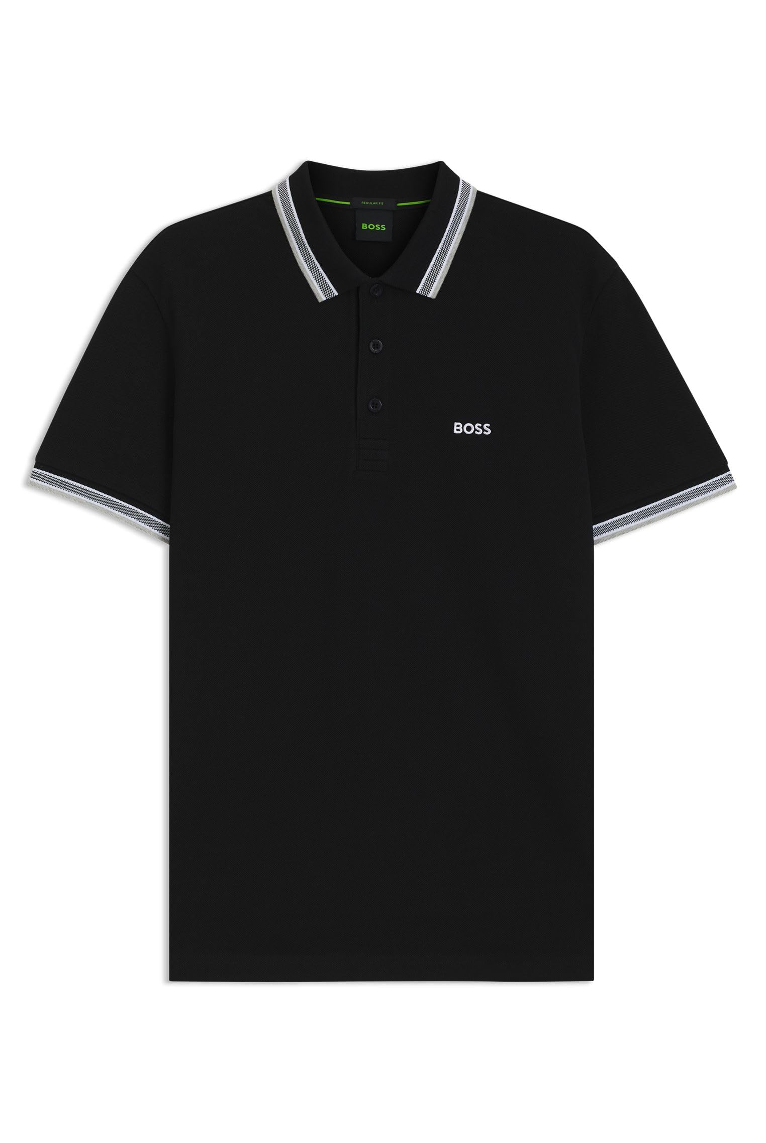 BOSS Herren Paddy Polo L New - Black001 Angebot bei HelloDeals