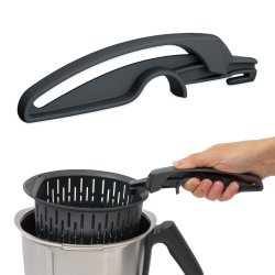 NEU: KochFix Griff für Thermomix Gareinsatz/Garkorb - Geeignet TM7, TM6, TM5, TM31 - Innovativer Zangengriff Sicheren Halt beim Herausnehmen - Einfache Bedienung - Zubehör Made in Germany Angebot bei HelloDeals