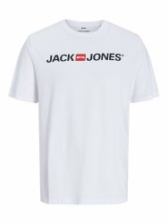 JACK & JONES Male T-Shirt Logo T-Shirt L Weiß Angebot bei HelloDeals