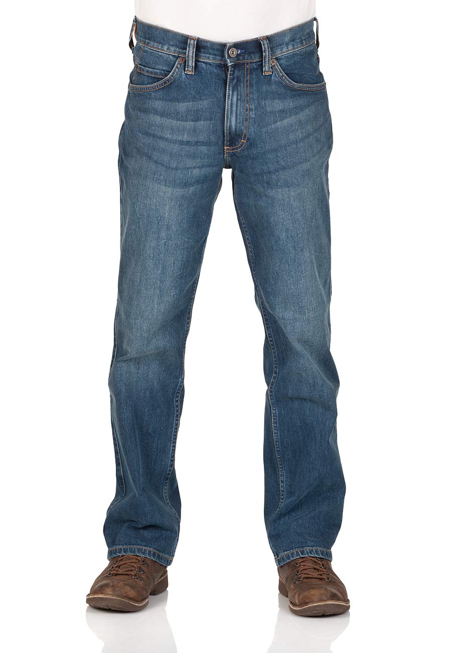 Mustang Herren Straight Jeans Tramper 40W / 34L 5000-582 Blau Angebot bei HelloDeals
