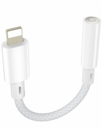 Lightning auf 3.5mm Kopfhöreranschluss Adapter, iPhone Kopfhörer Aux Adapter [MFi Zertifiziert] Dongle Audio Konverter Kompatibel mit iPhone 14 Pro Max 13 12 11 XR XS X 8 7 SE, iPad Pro/Mini Angebot bei HelloDeals