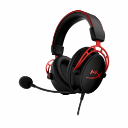 HyperX Cloud Alpha Gaming Headset, Over-Ear, 50 mm Dual-Chamber-Treiber, Memory Foam, Aluminiumrahmen, abnehmbares Noise-Cancelling Mikrofon, 3,5 mm Klinke, PC/PS5/PS4/Xbox/Switch, Schwarz-Rot Rot Mit Kabel Alpha 2021 Edition Angebot bei HelloDeals