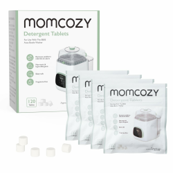 Momcozy Offizieller Flaschenreiniger-Waschblock, parfümfrei und babysicher, passend für Momcozy Flaschenreiniger,120 Tabs Flaschenreiniger Tabs Angebot bei HelloDeals