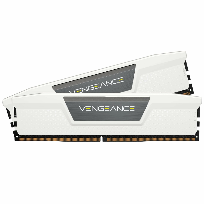 CORSAIR Vengeance DDR5 RAM 32GB (2x16GB) 6000MHz CL30-36-36-76 1.4V AMD Expo & Intel XMP Desktop-Computer-Speicher - Weiß (CMK32GX5M2B6000Z30W) Angebot bei HelloDeals