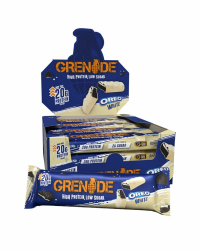 Grenade OREO Weiß Proteinriegel – Proteinreich & Zuckerarm – 12 x 60 g Angebot bei HelloDeals