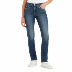 Levi's Damen 314 Shaping Straight Jeans 32W / 32L Zealous Blue Angebot bei HelloDeals