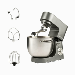 G3 Ferrari G20164 Pastaio Come A Mano Planetary Knetmaschine, 1800 W, 8 Liter, Edelstahlbehälter mit Griffen, Doppelhaken, 8 Geschwindigkeitsstufen, Pulsbetrieb, inklusive Zubehör Angebot bei HelloDeals