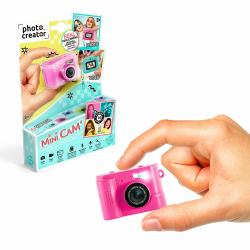 Canal Toys - Photo Creator - Mini-Digitalkamera & Videokamera für Kinder - 14 Filter - Blitz + Mikrofon - 6 Modelle - kompakt & leicht - 1GB Micro-SD & USB-C-Kabel - Reisegröße ab 8 Jahren - CLK 058 Angebot bei HelloDeals