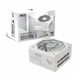 ASUS TUF Gaming 1000W Gold Gaming Netzteil (1000 Watt, vollmodulares Netzteil, ATX 3.0-kompatibel, Axial-tech Lüfter, PCB-Beschichtung, Doppelkugellager, weiß) TUF Gold 1000W Weiß Angebot bei HelloDeals