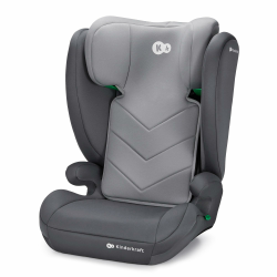Kinderkraft I-SPARK I-Size Babyautositz, Gruppe 2/3, 100-150 cm, von 3,5 bis 12 Jahre, 15 bis 36 kg, leicht (4,5 kg), 3-Punkt-Sicherheitsgurt, Seitenschutz, Grau Gray Angebot bei HelloDeals