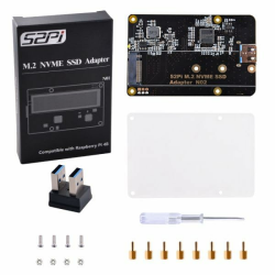 GeeekPi M.2 NVME SSD-Adapterplatine für Raspberry Pi 4 Modell B 1 GB / 2 GB / 4 GB / 8 GB Angebot bei HelloDeals