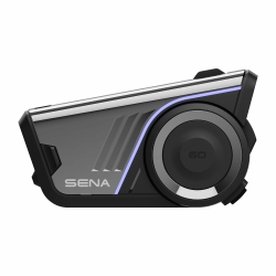 Sena 60S Motorrad-Kommunikationssystem Mesh 3.0, Wave, Bluetooth Intercom, IPX7 wasserdicht, 24 Std. Akku, 2 km Reichweite, Sound von Harman Kardon 2. Generation Helm-Kommunikationssystem Einzelpackung Angebot bei HelloDeals