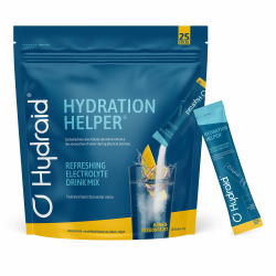 Hydraid Hydration Helper® MANGO – Elektrolyt Pulver mit 1118mg Elektrolyten zur besseren Wasseraufnahme für Sport & schnelle Erholung – 25 Sticks mit Mango-Maracuja-Geschmack Angebot bei HelloDeals