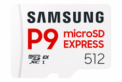 Samsung P9 Express microSD Express 512 GB, High-Speed Gaming Speicherkarte für Nintendo Switch 2, bis 800 MB/s Lesen, bis 310 MB/s Schreiben, Für 4K UHD Video, Konsolen und Kameras, MB-MK512T/WW Angebot bei HelloDeals