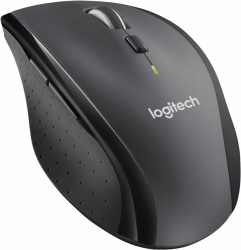 Logitech M705 Marathon Kabellose Maus, 2.4 GHz Verbindung via Unifying USB-Empfänger, 1000 DPI Laser-Sensor, 3-Jahre Akkulaufzeit, 7 Tasten, PC/Mac - Schwarz Einzelhandelsverpackung Angebot bei HelloDeals