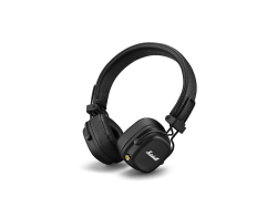 Marshall Major IV On Ear Bluetooth Kopfhörer, Kabelloser Ohrhörer, Faltbar, 80 Stunden kabellose Akkukapazität - Schwarz Major IV Major IV Black Angebot bei HelloDeals