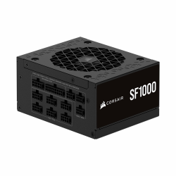 CORSAIR SF1000 (2024) Vollständig Modulares Geräuscharmes 80 Plus Platinum ATX-Netzteil – ATX 3.1-Kompatibel – PCIe 5.1-Fähig – SFX-to-ATX-Halterung im Lieferumfang Enthalten – Schwarz 1000 Watt Angebot bei HelloDeals