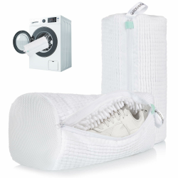 2 Stück Schuhbeutel Waschmaschine, Schuhwaschbeutel Waschmaschine & Trockner, Waschmaschine Schuhbeutel, Geeignet für Mehrere Schuhtypen (Weiß) Weiß 2 Angebot bei HelloDeals
