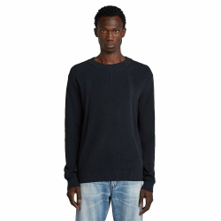 G-Star Herren Structure R Knit Sweater M Blau (Salute D26781-c868-c742) Angebot bei HelloDeals
