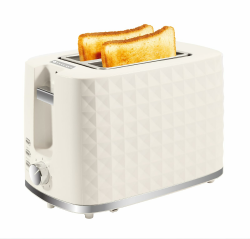 Huogary Toaster 2 Slices, Toasters Wide Slot, Bread Toaster with Cancel, Reheat, Defrost Function, Toasters with Removable Tray & 7 Temperature Settings, (800-950W), Beige Angebot bei HelloDeals