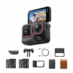 Insta360 Ace Pro 2 Flash Print-Bundle – wasserdichte 8K Action-Cam, mit Leica entwickelt, 1/1,3"-Sensor, Dual-KI-Chip, Top bei wenig Licht, Xplorer Pro-Grip-Kit für Straßenfotografie Angebot bei HelloDeals