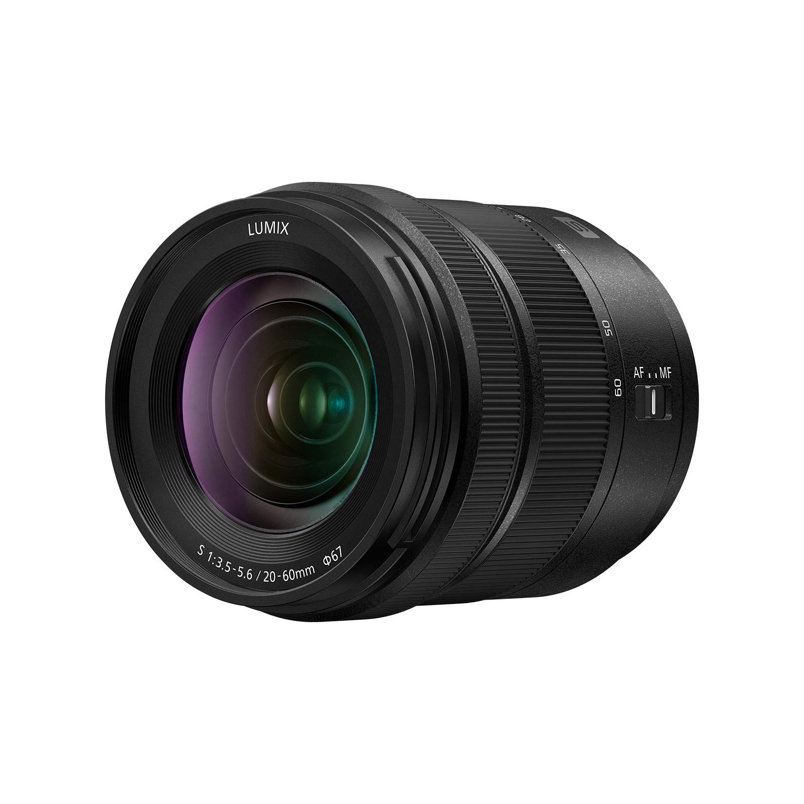 Panasonic LUMIX S 20-60mm F3.5-5.6L Mount Wechselobjektiv für Lumix S Series Mirrorless Full Frame Digitalkameras - S-R2060 (USA) (Renewed) Angebot bei HelloDeals