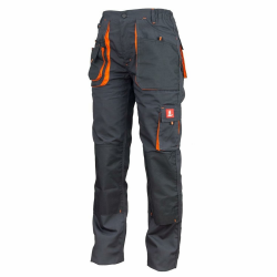 Urgent Hose Schutzhose Arbeitskleidung Arbeitshose Standard 52 Graphite / Orange Angebot bei HelloDeals