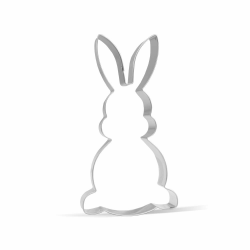 Ausstechform Osterhase, Edelstahl, 12,7 cm Angebot bei HelloDeals