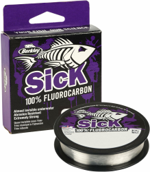 Berkley Sick Fluorocarbon-Vorfachmaterial – durchsichtige Fluoro-Carbon-Angelschnur, schnell sinkendes und unsichtbares Raubfisch-Angelvorfach, 50 m 0.22mm | 3.7kg | 8lb | 50m Angebot bei HelloDeals