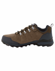 Jack Wolfskin Herren Refugio Texapore Low MWalking-Schuh 45 EU Brown Phantom Angebot bei HelloDeals