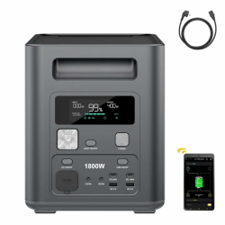 AFERIY 1800W/1024Wh Tragbare Powerstation, 1Std Schnellladung Solargenerator & LiFePO4, mit APP, <10ms USV, 9 Ausgänge, Reine Sinuswelle 230V, BMS, für Outdoors Camping/RVNotfall/Garten【2026 Neu】 AF-P180 Angebot bei HelloDeals