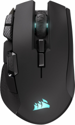 Corsair IRONCLAW Wireless SE Gaming-Maus – 26,000 DPI, Ergonomisches Design für Größere Hände, 10 Programmierbare Tasten, für MOBA, FPS, MMO – Schwarz Angebot bei HelloDeals