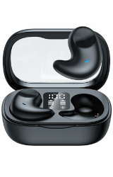 Bluetooth Kopfhörer,Sleep Earbuds,Bluetooth 5.4 Ohrhörer zum Schlafen mit passiver Geräuschmaskierung,Bequemes flaches Design,Wireless Stereo Sound IPX7 Wasserdicht Ohrhöre for iOS Samsung Android Schwarz Kopfhörer Angebot bei HelloDeals